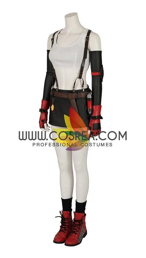 Final Fantasy VII Remake Tifa Cosplay Costume, Complete Set