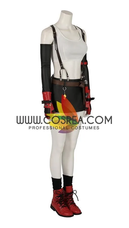 Final Fantasy VII Remake Tifa Cosplay Costume, Complete Set