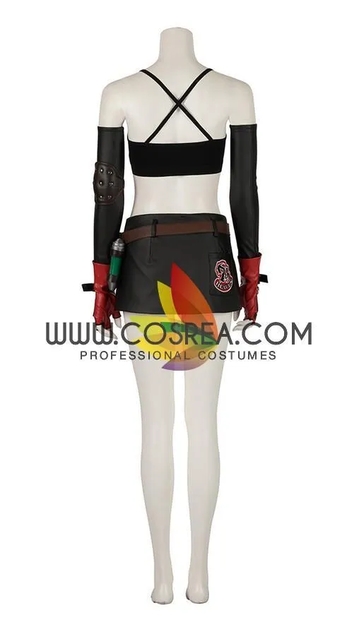 Final Fantasy VII Remake Tifa Cosplay Costume, Complete Set