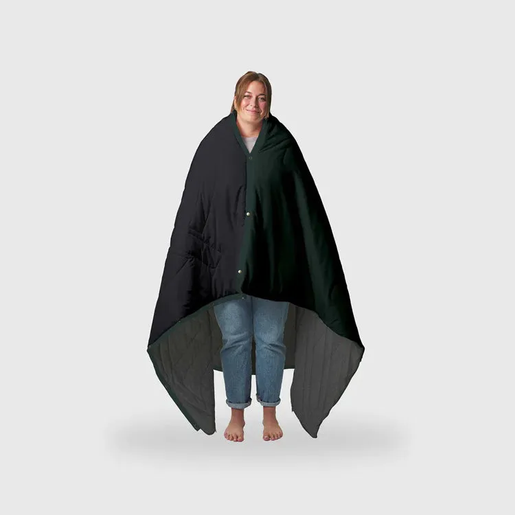 Fleece sleeping bag for cabins.