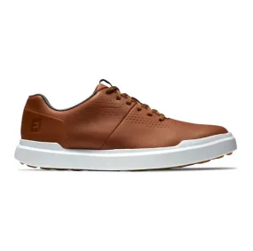 Footjoy Contour Casual Brown 53999 - Trendy Spikeless Golf Shoes