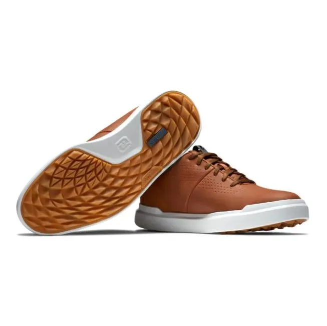 Footjoy Contour Casual Brown 53999 - Trendy Spikeless Golf Shoes