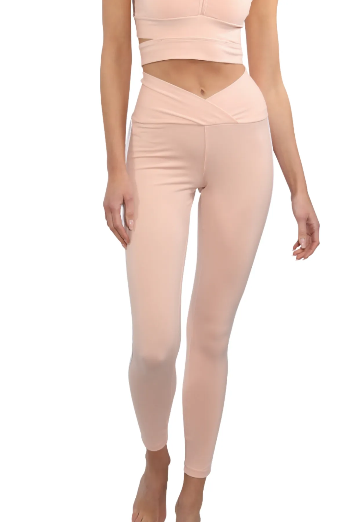 Francesca Peach Legging - Activewear