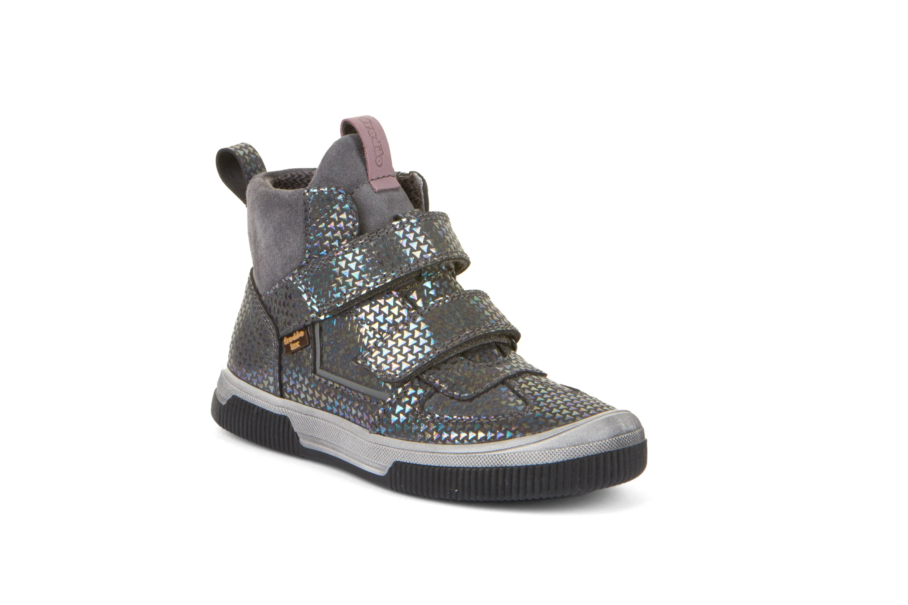 Froddo Grey Shimmer Waterproof Hi-Tops