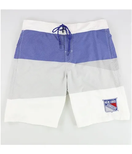 G-Iii Sports Mens New York Rangers Swim Bottom Trunks, TW1