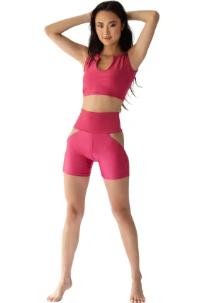 Gabriella Pink activewear shorts