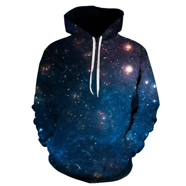 Geometric Hoodies 3D Man Streetwear