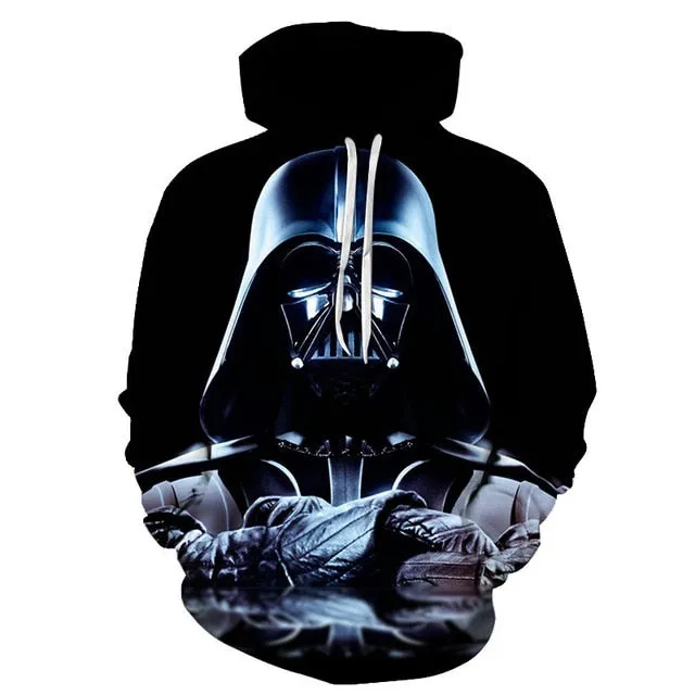 Geometric Hoodies 3D Man Streetwear