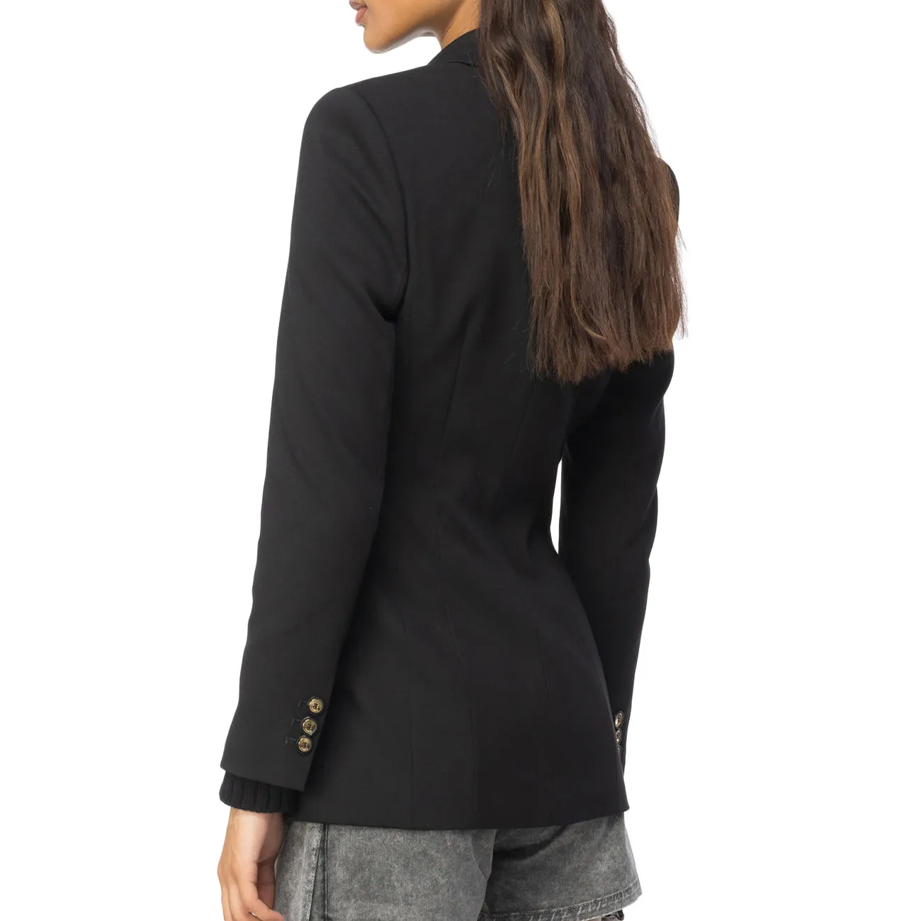 Glorious Women's Black Limousine Blazer.