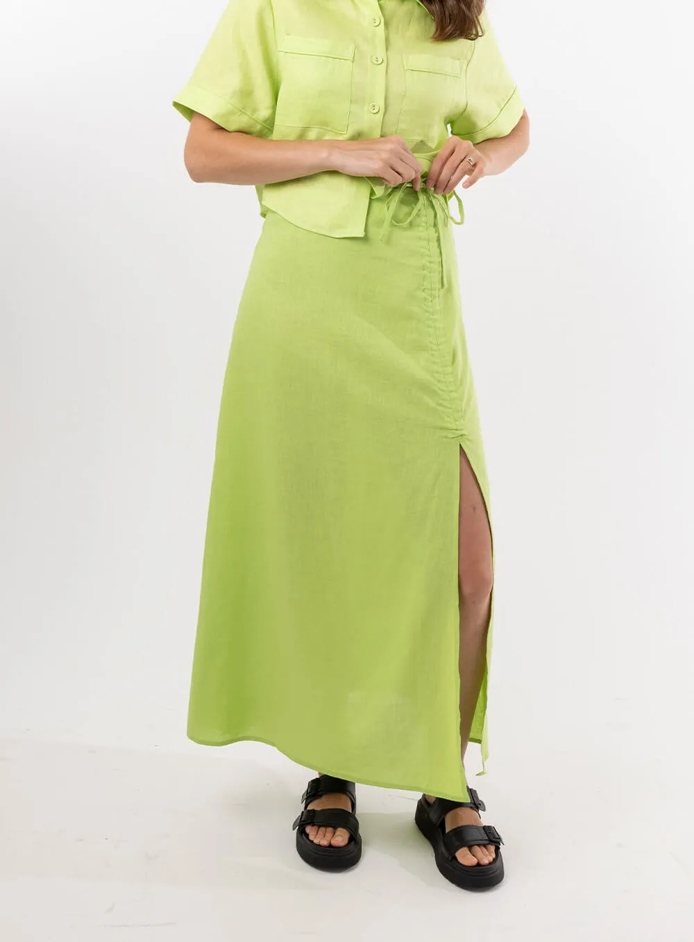 Green Lily Skirt - Online Shopping