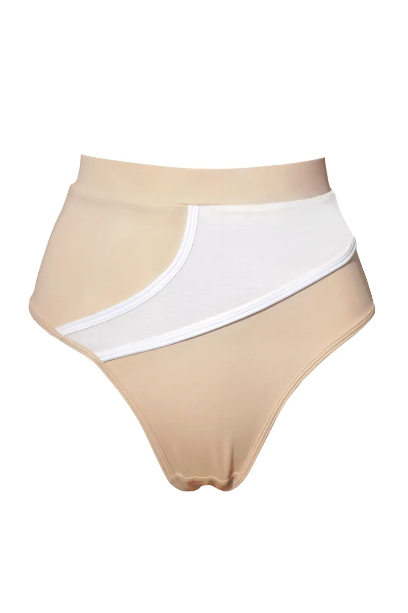 Hamade Activewear High Cut Bottoms - Beige - Best Price, Shop Now!