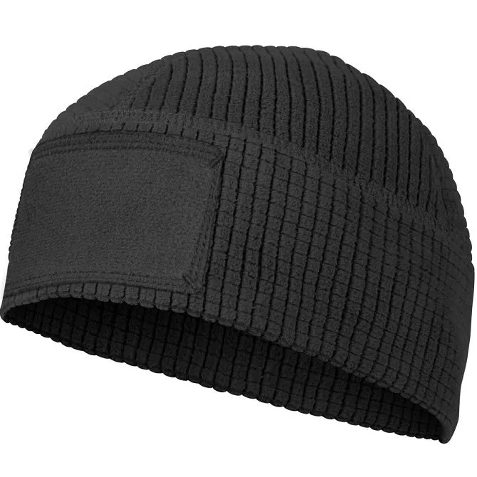 Helikon-Tex Grid Fleece Beanie Cap - Black