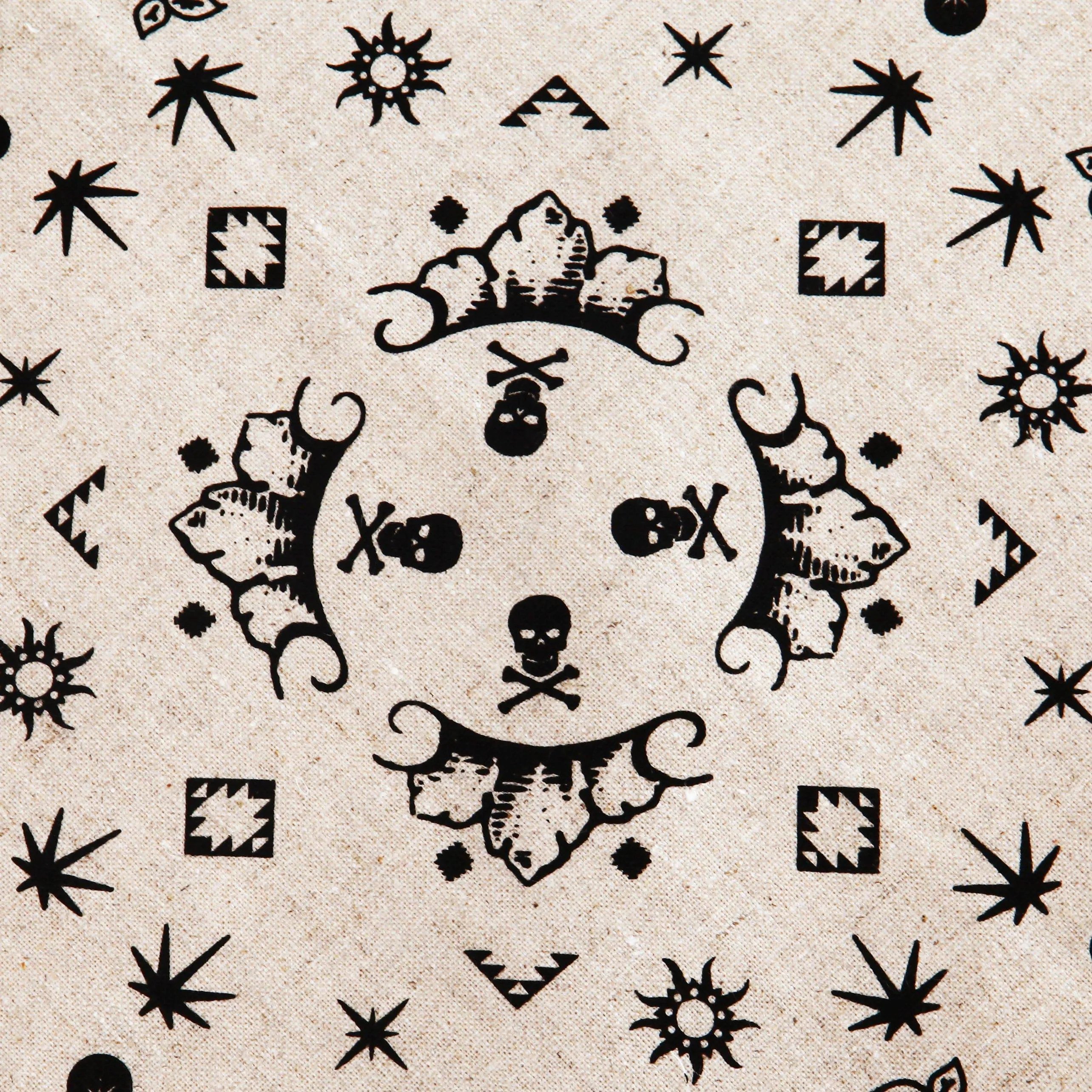 Hemp bandana cannabis motif