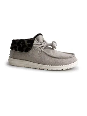 Hey Dude Women's Britt Cream Cheetah Slip-On Shoes