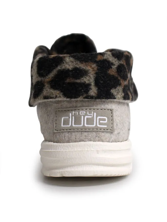 Hey Dude Women's Britt Cream Cheetah Slip-On Shoes