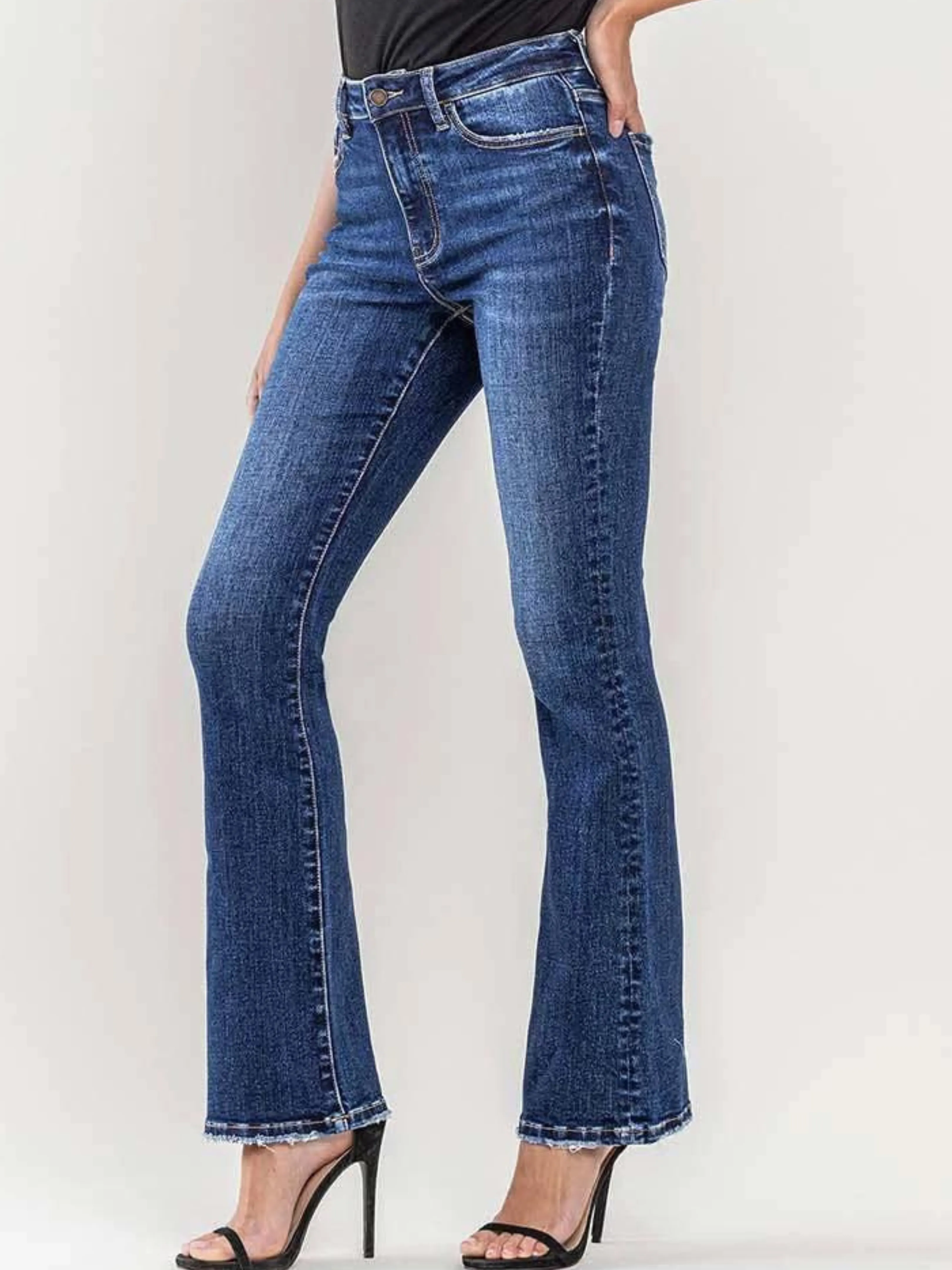 High Rise Bootcut Pants