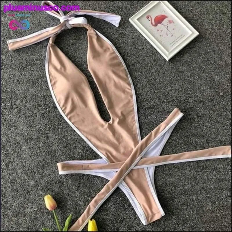 In-X Bandage High Cut Monokini PlusMinusCo.