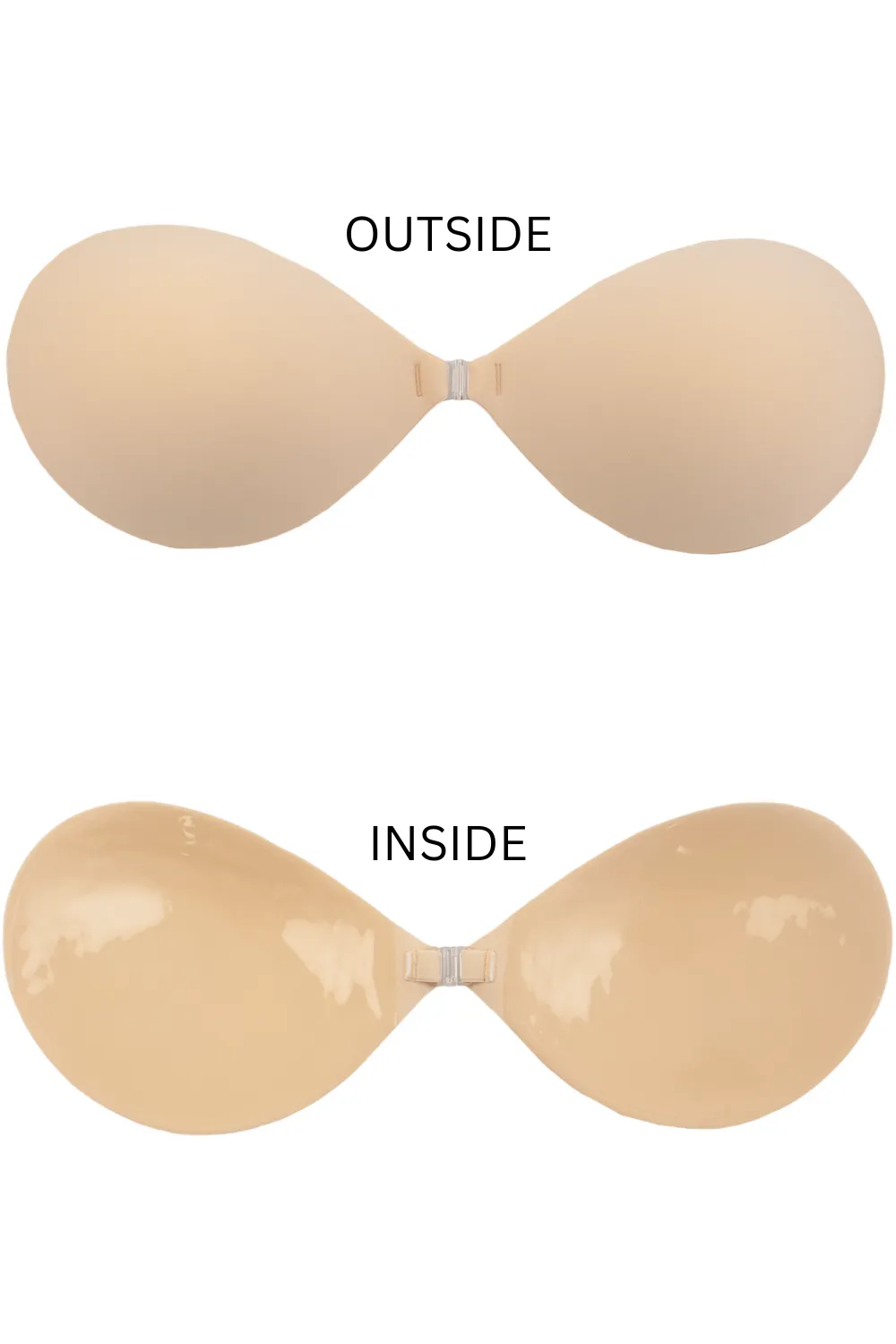 Invisible Bra with Adhesive