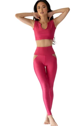 JoJo Pink Leggings for Activewear