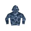 Kids tie dye hooded sweatshirt (sizes 2-12)