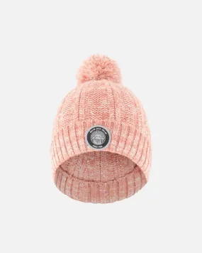 Knit Hat Light Pink