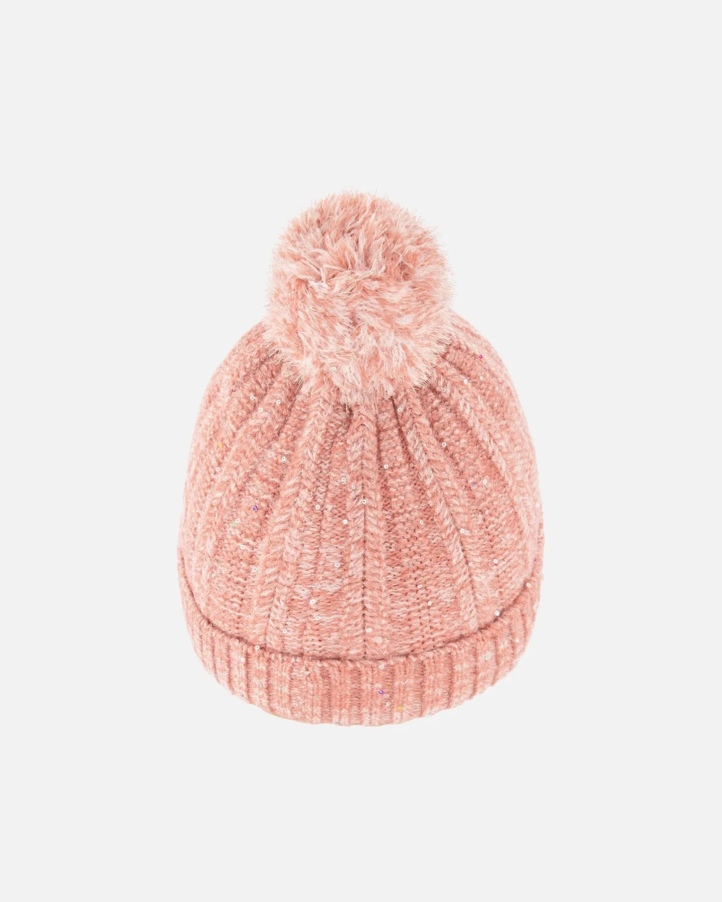 Knit Hat Light Pink