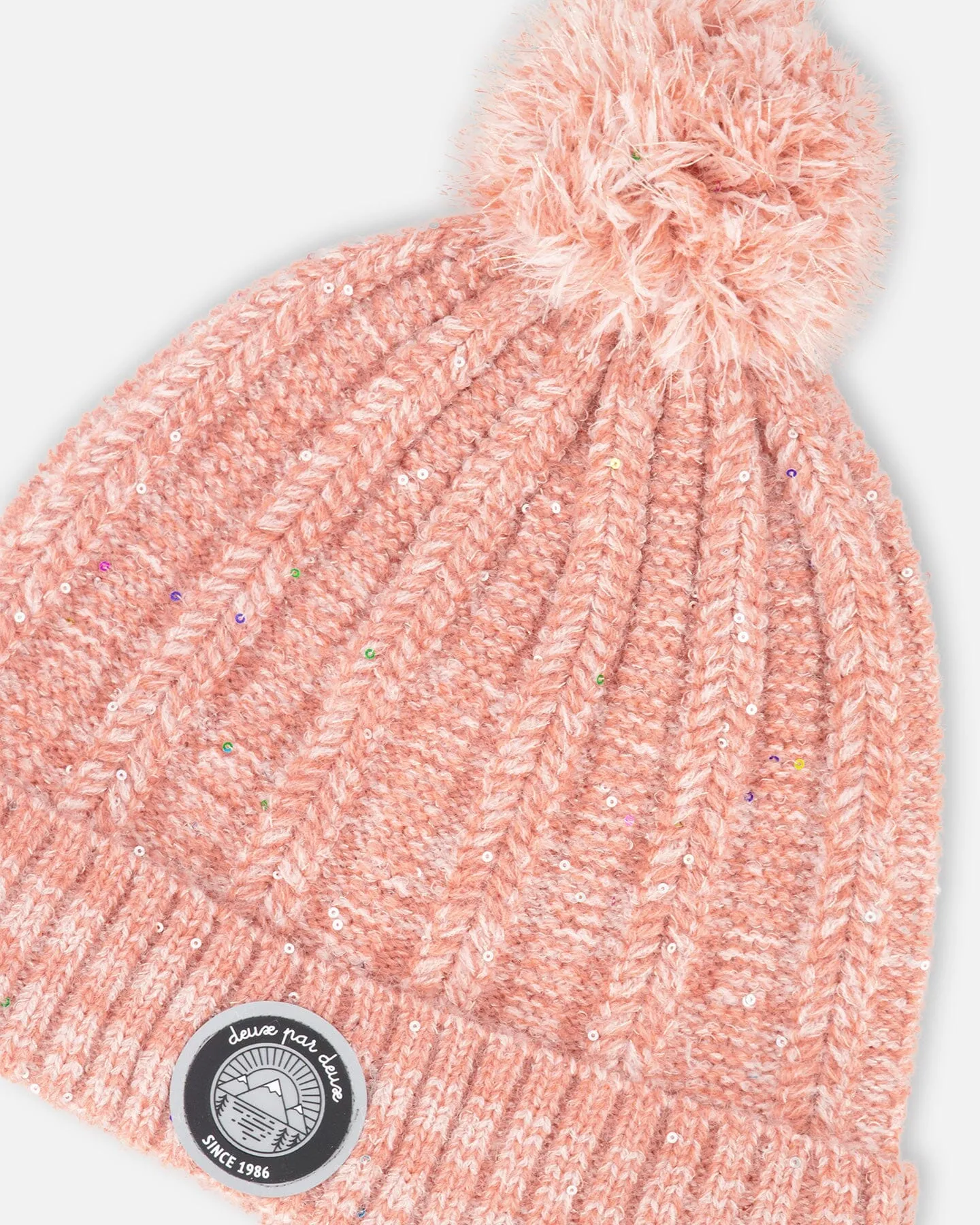 Knit Hat Light Pink