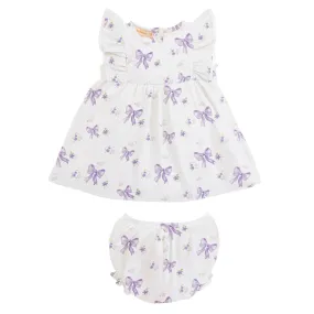 Lavender Bows Dress