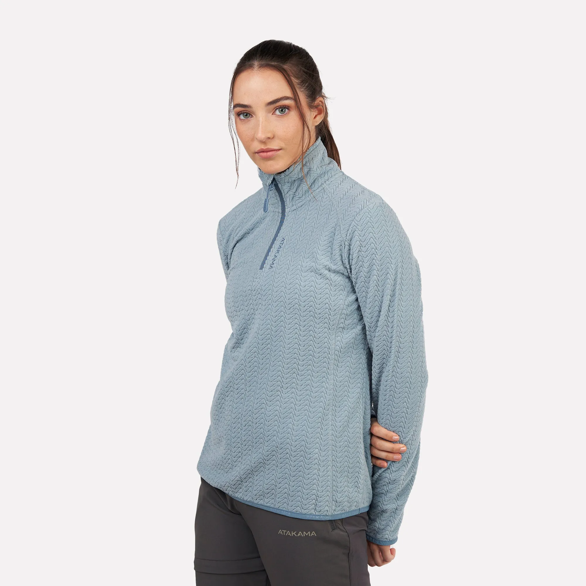 Lightweight 1/4-Zip Women's Polar Fleece Volca