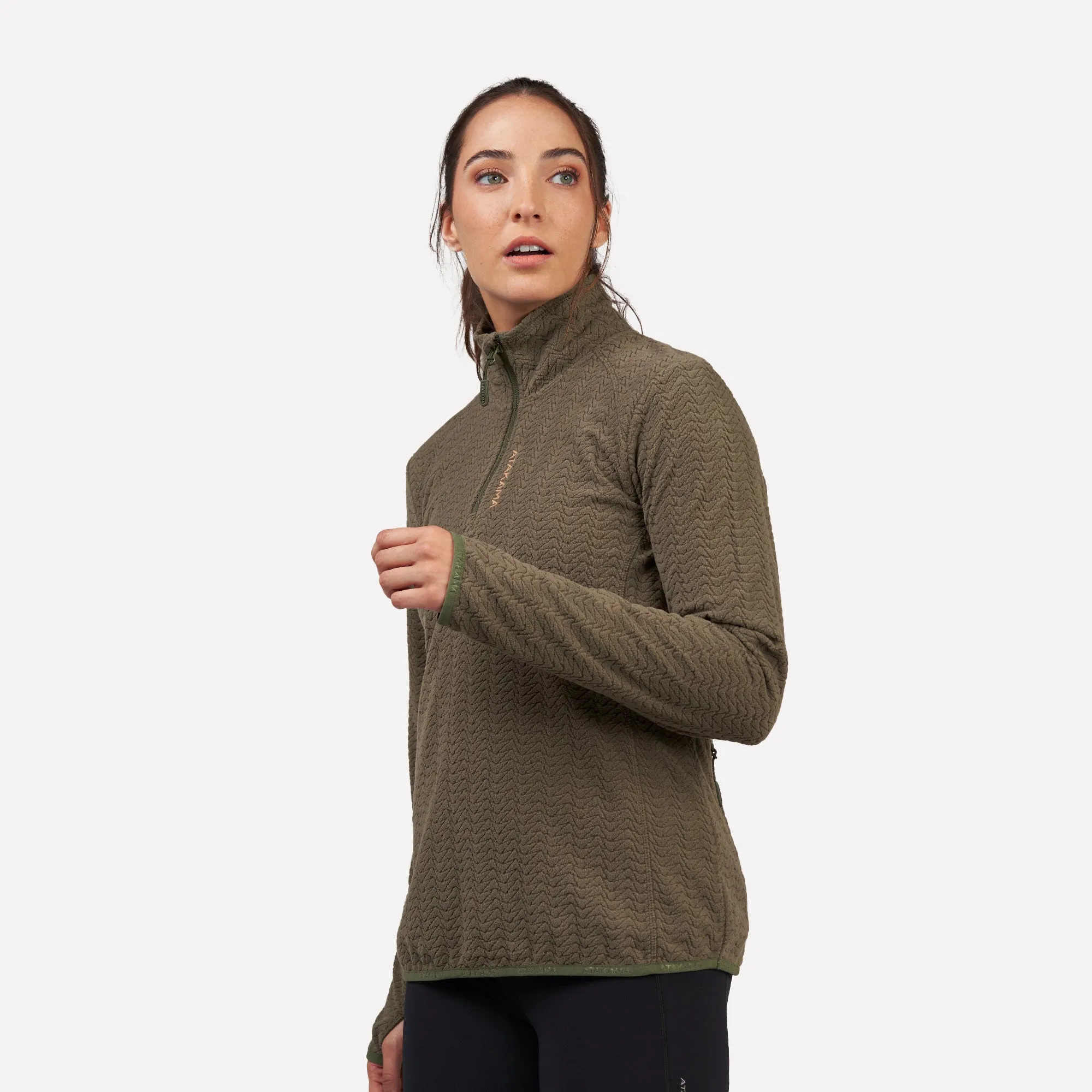 Lightweight 1/4-Zip Women's Polar Fleece Volca