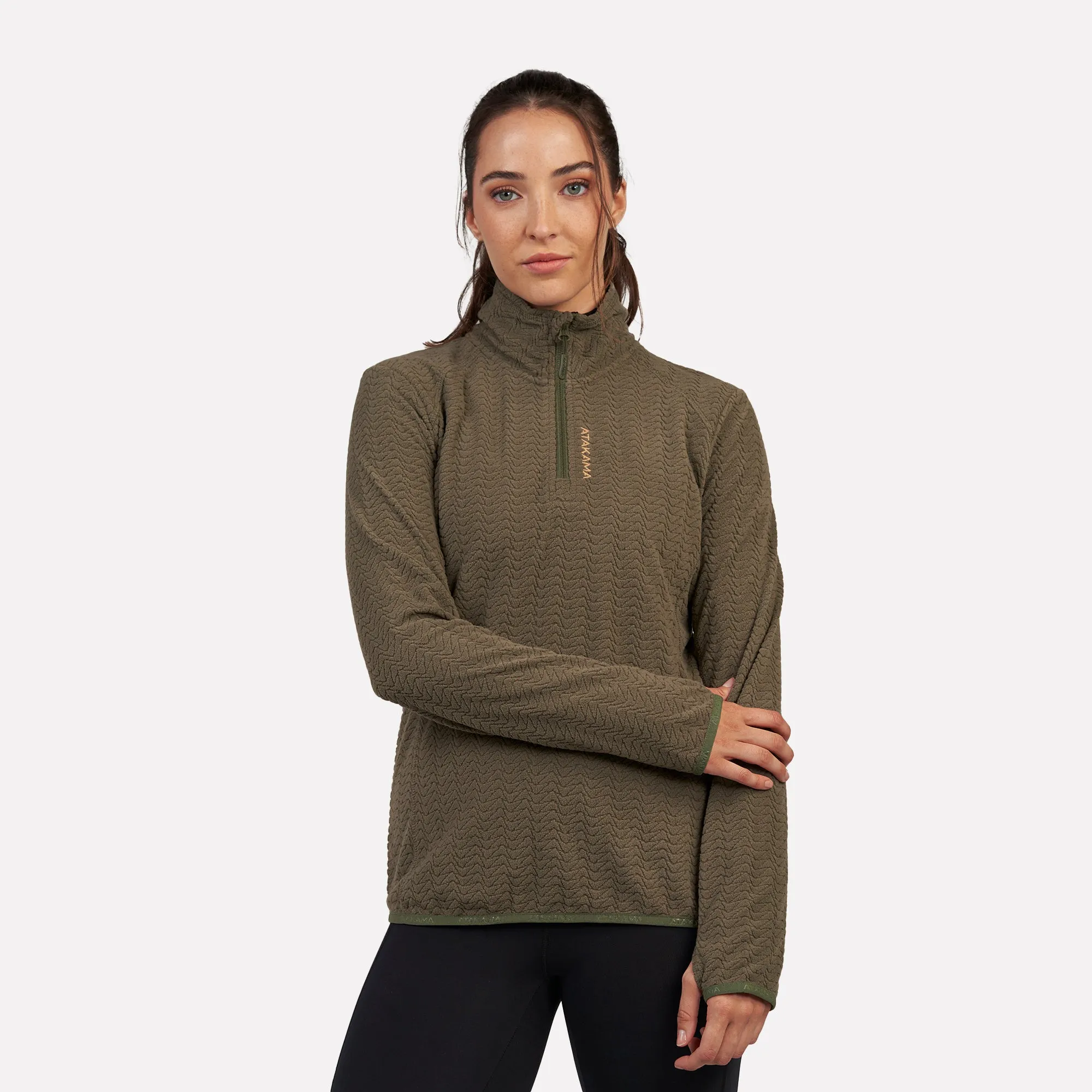 Lightweight 1/4-Zip Women's Polar Fleece Volca