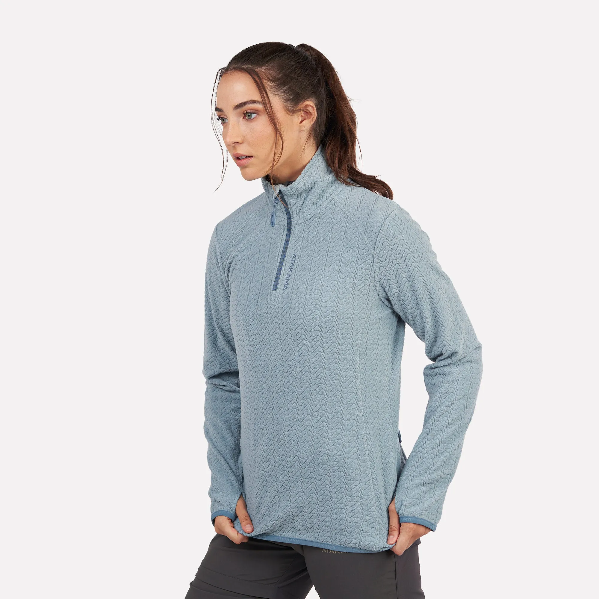 Lightweight 1/4-Zip Women's Polar Fleece Volca