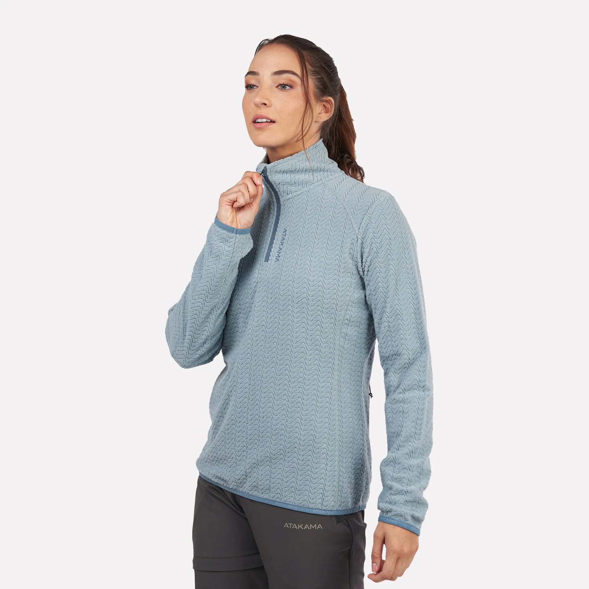 Lightweight 1/4-Zip Women's Polar Fleece Volca