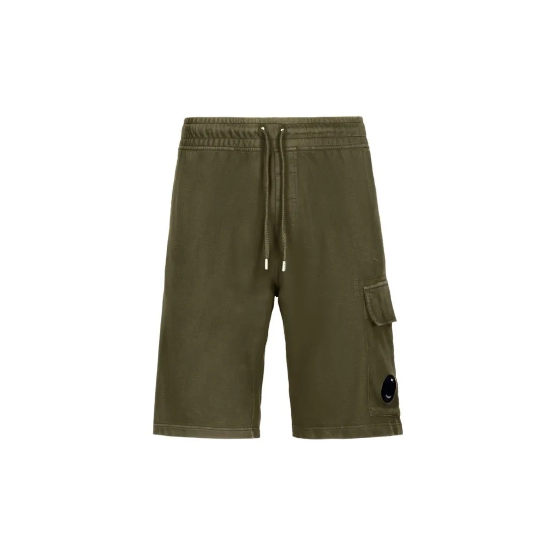 Lightweight Cargo Shorts with Fleece Lining