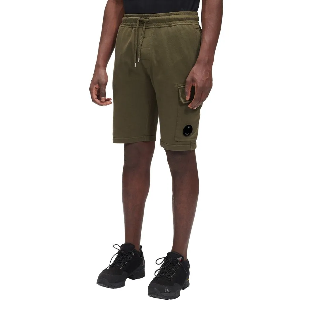 Lightweight Cargo Shorts with Fleece Lining