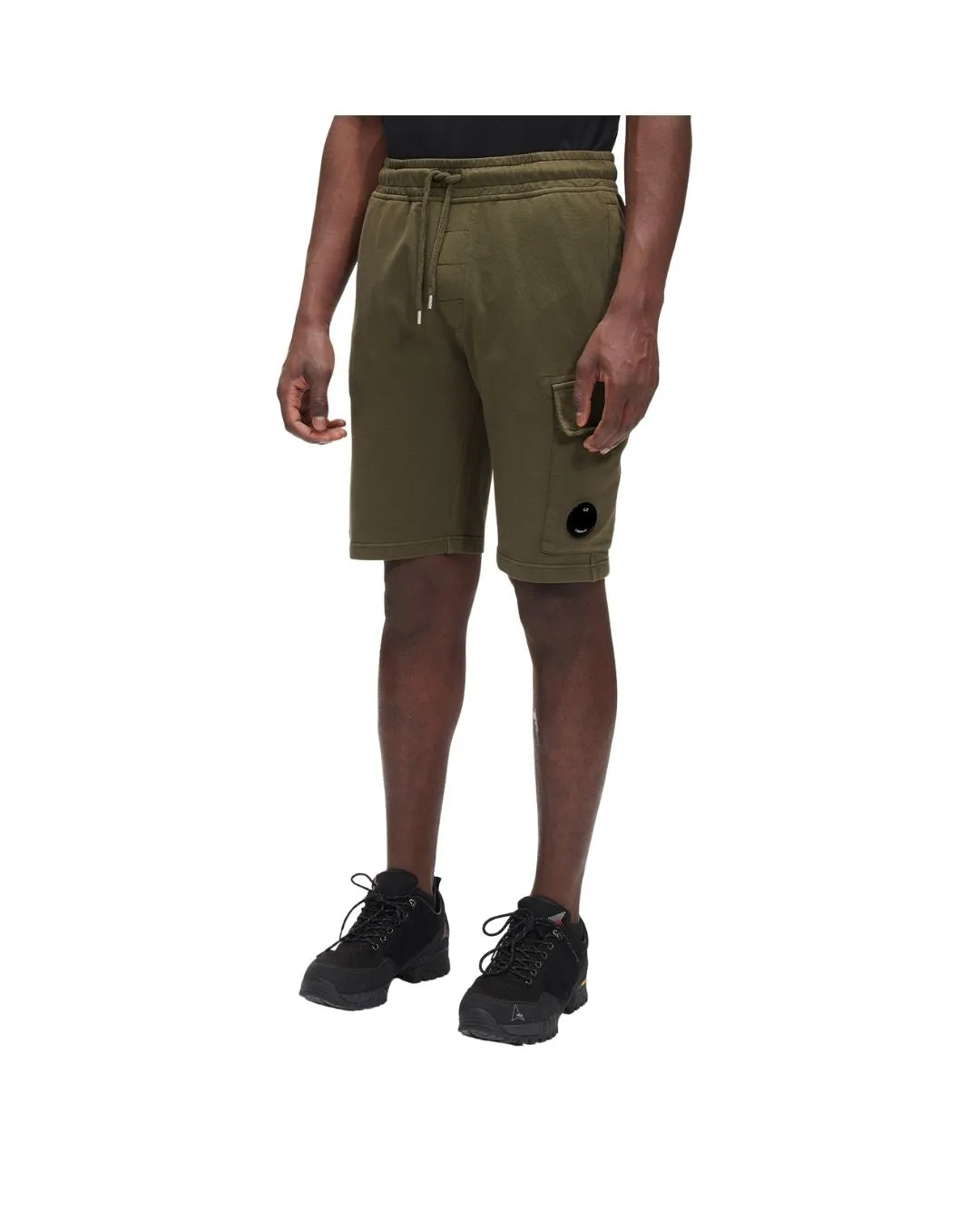 Lightweight Cargo Shorts with Fleece Lining