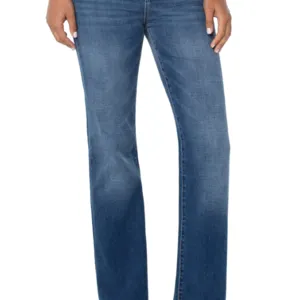 Lucy bootcut jeans.