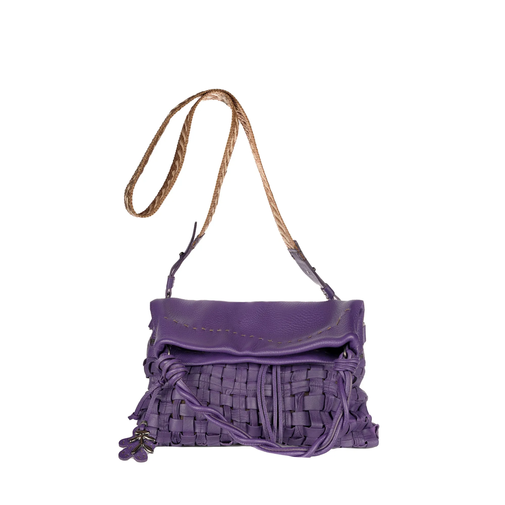 Maya M Intreccio Cesta Muflone Purple - Shop Now