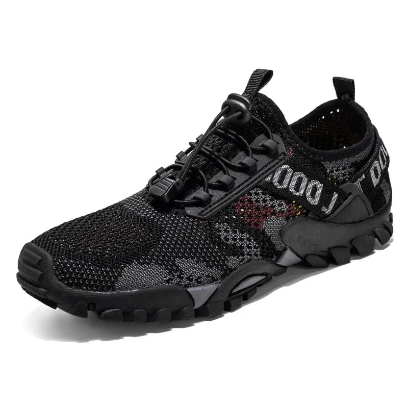 Men's Camo Mesh Breathable Outdoor Casual Shoes