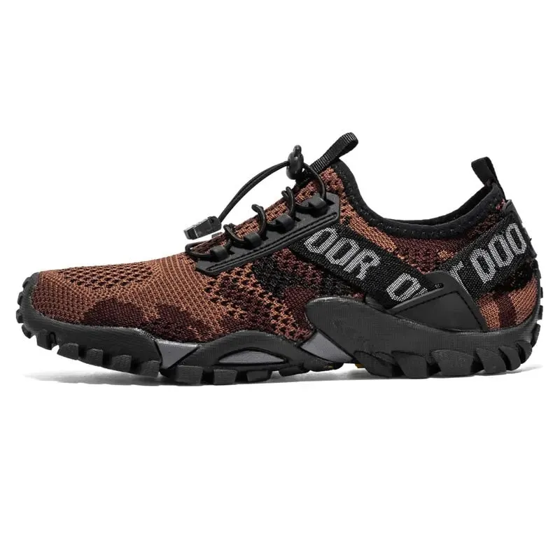 Men's Camo Mesh Breathable Outdoor Casual Shoes