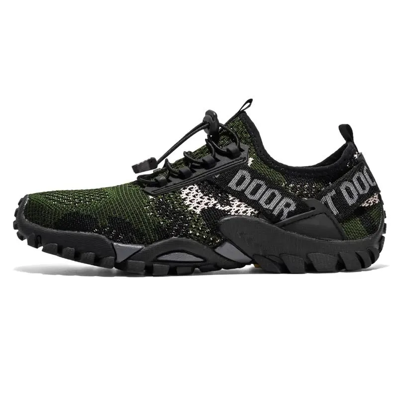 Men's Camo Mesh Breathable Outdoor Casual Shoes