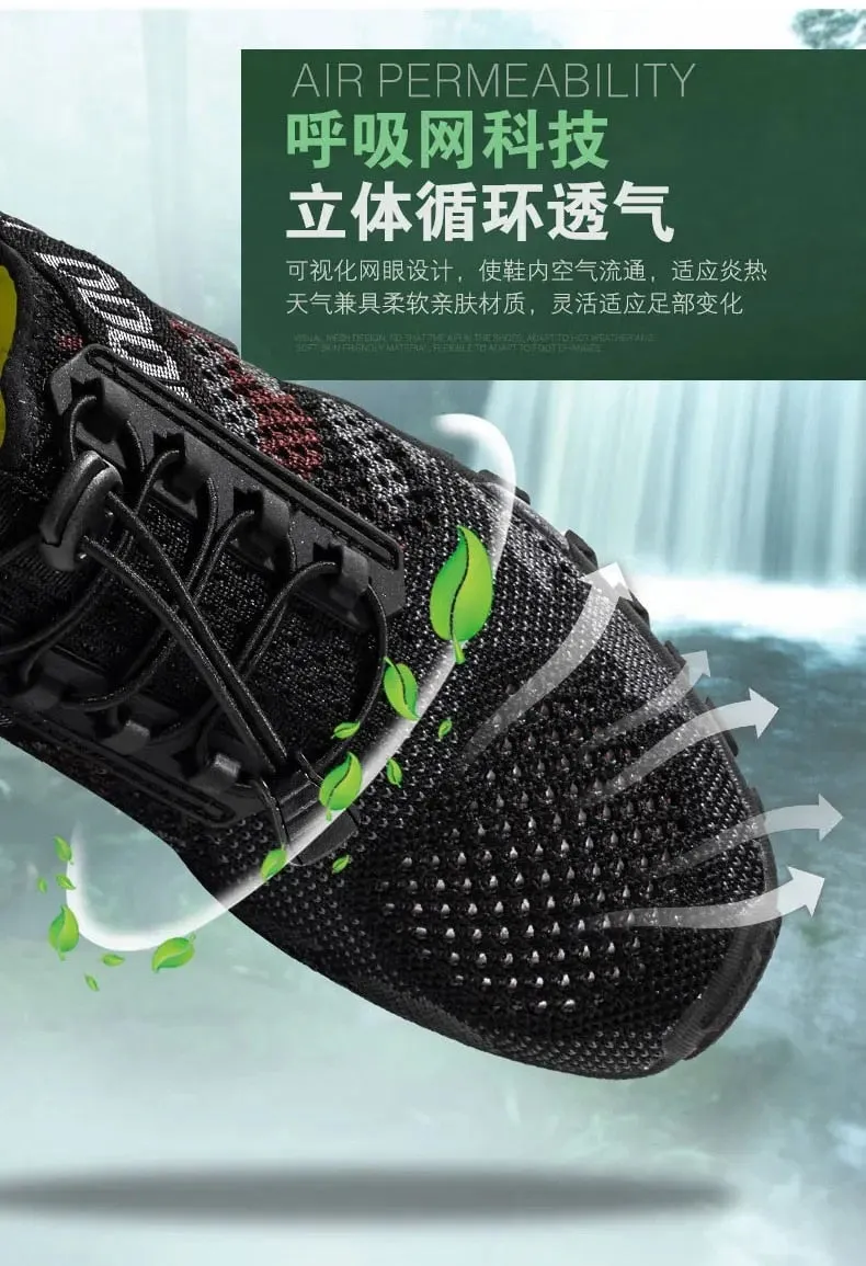 Men's Camo Mesh Breathable Outdoor Casual Shoes