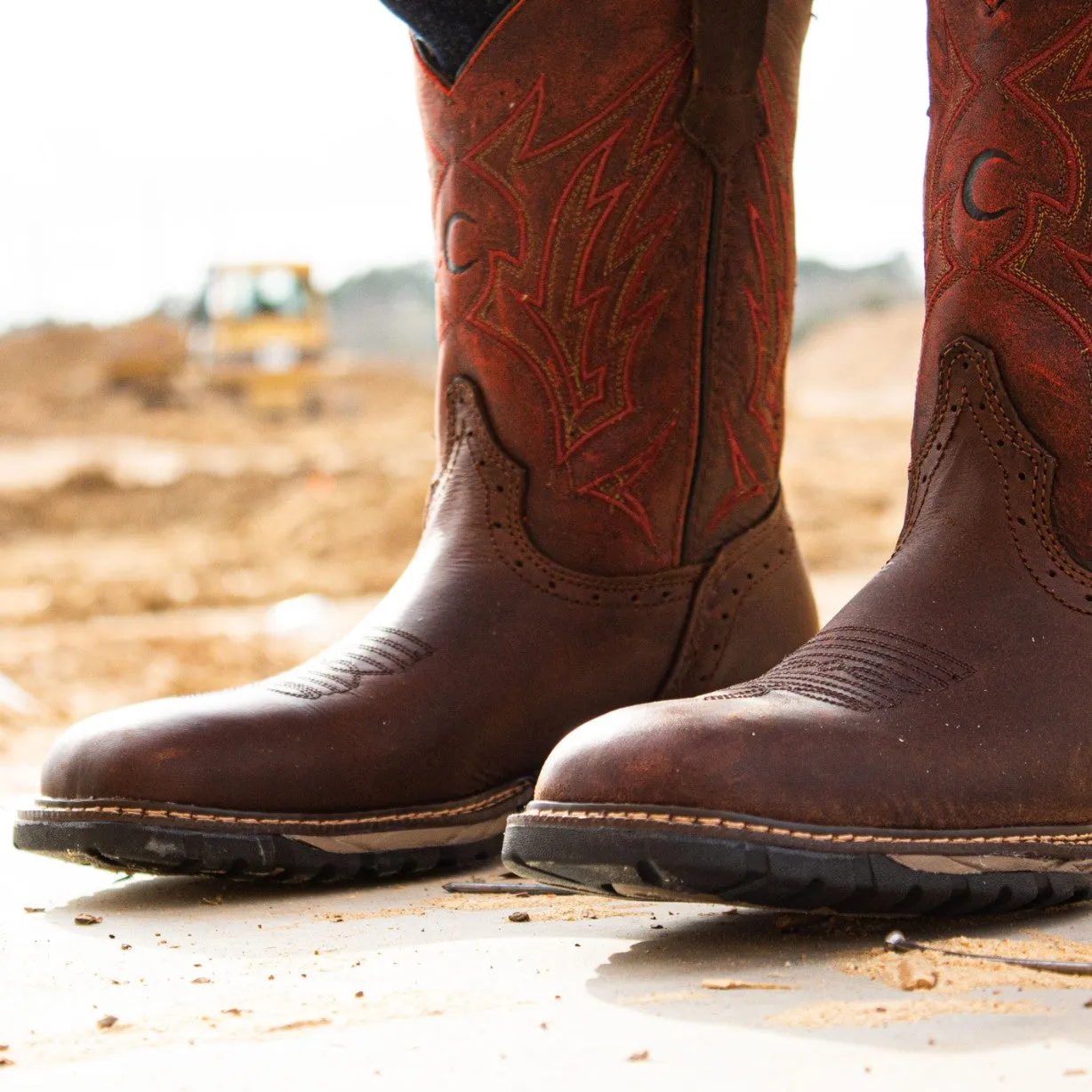 Men's TONKA 10 Pull On Square Toe Boots