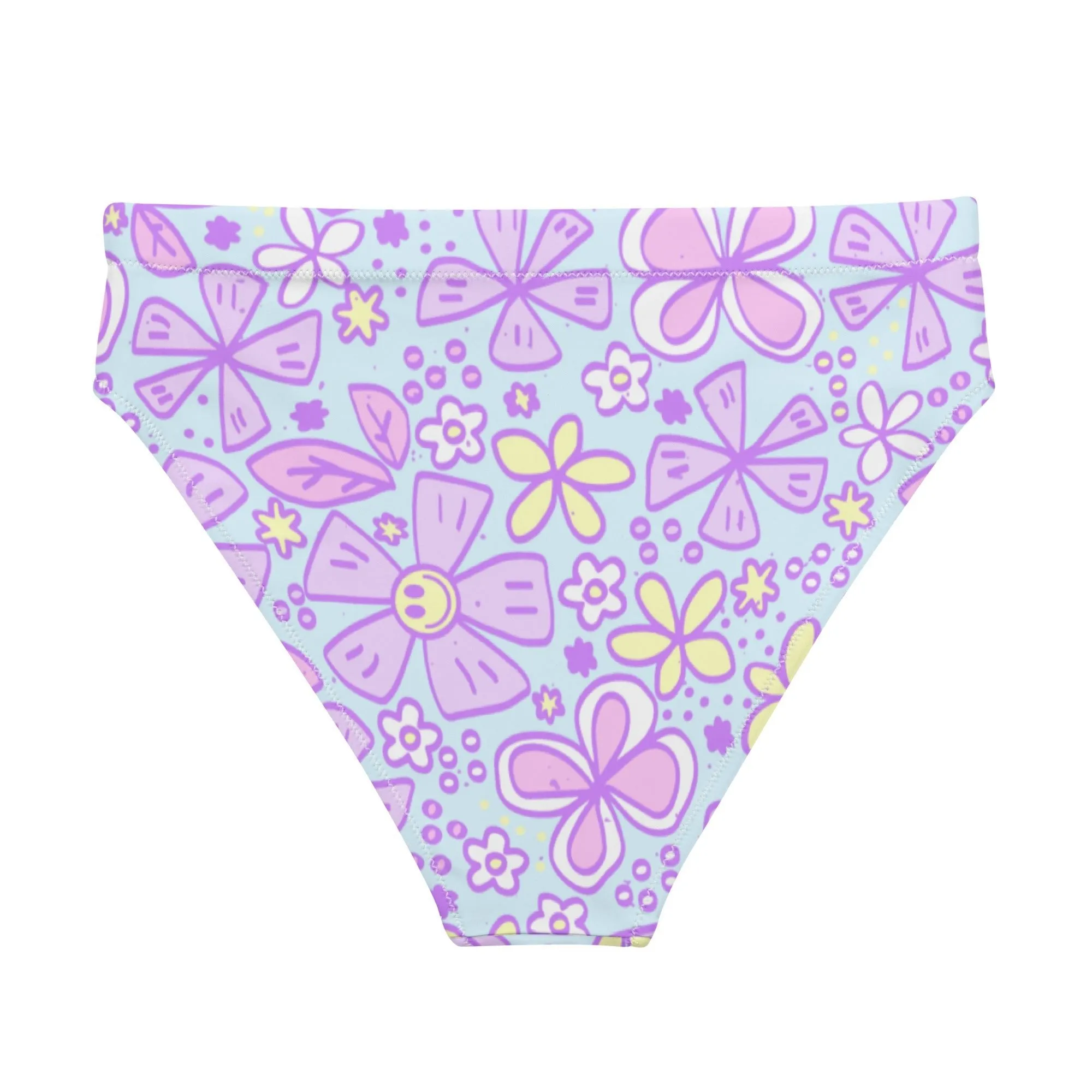 Miami High Waisted Bikini Bottom - Bloom Wonderland