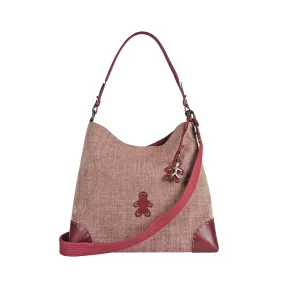 Minerva L Fabric Solero in Neutral Red.