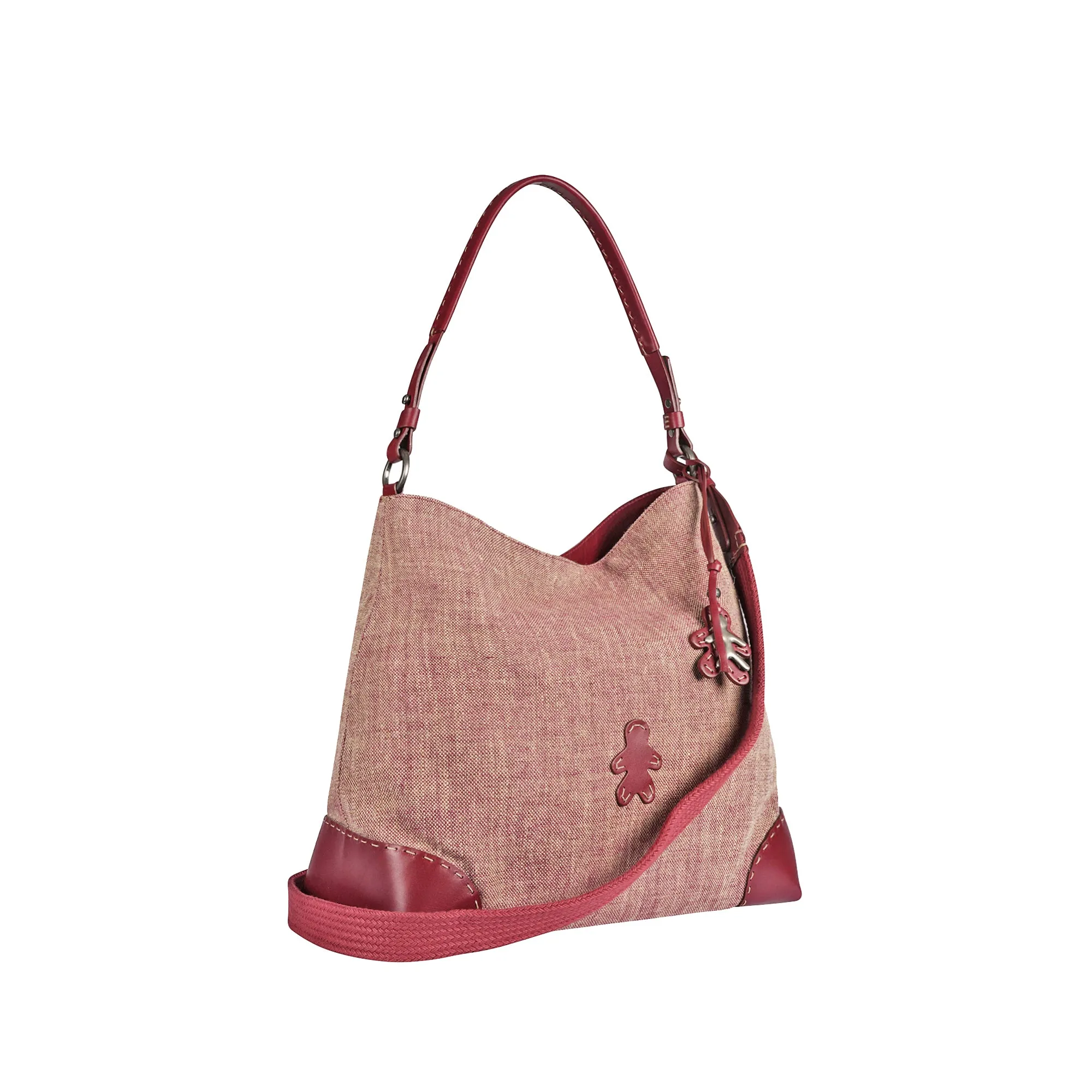 Minerva L Fabric Solero in Neutral Red.