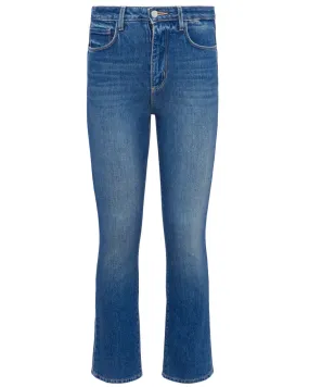 Mira High Rise Crop Micro Bootcut Jeans - Woodbridge