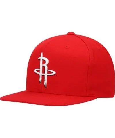 Mitchell & Ness Men's NBA Houston Rockets Team Ground Snapback Hat