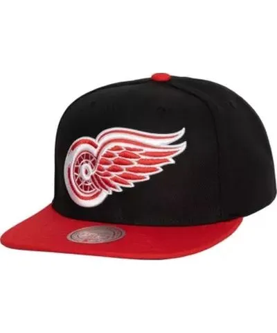 Mitchell & Ness Men's NHL Detroit Wings Core Team Ground 2.0 Snapback Hat