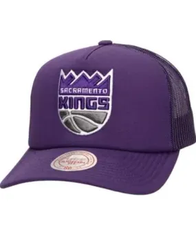 Mitchell & Ness NBA Sacramento Kings Core Evergreen OTC Trucker Adjustable Hat